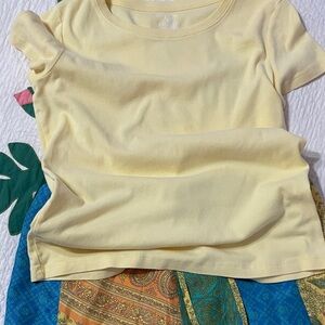 JNY Perfect Deep Yellow Tee